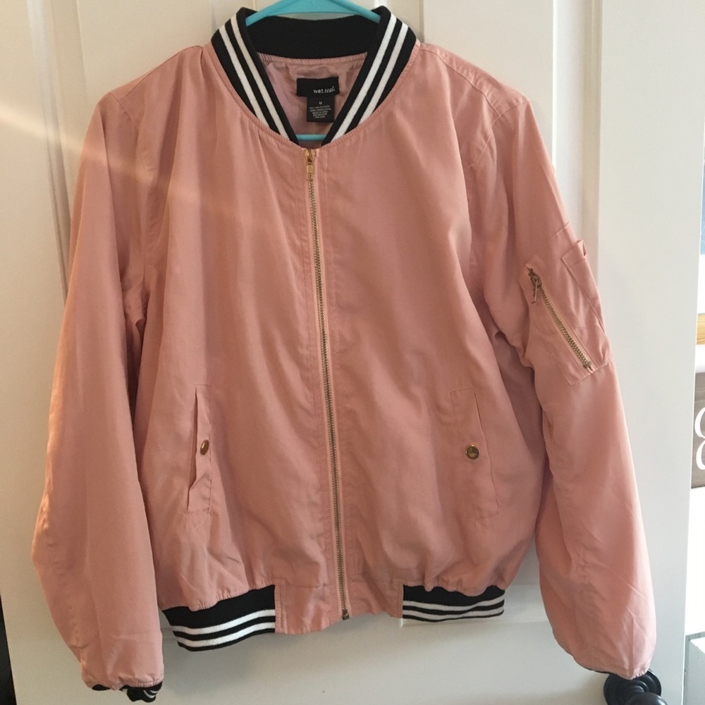 Wet Seal Bomber Jacket